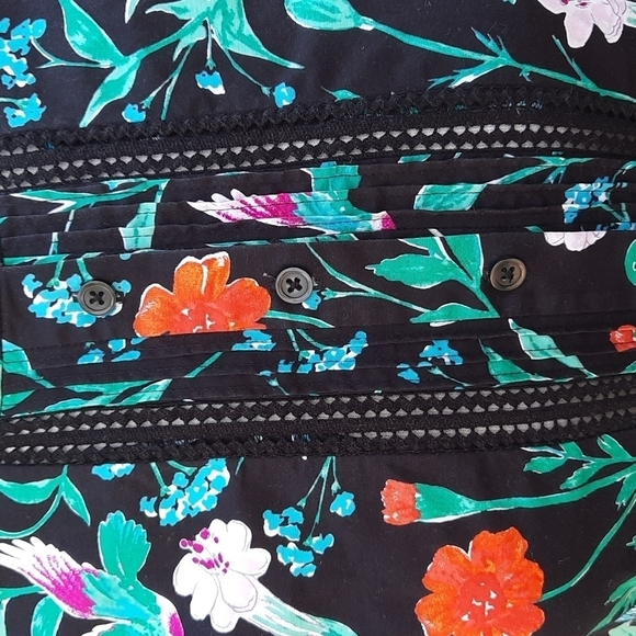 Kate Spade Jardin Poplin Peplum top extra small - Picture 10 of 10